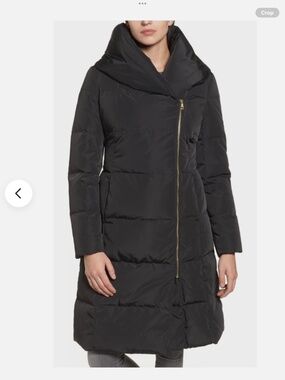 Cole Haan Down & Feather Coat, size M
